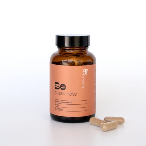 Be Passionate (Booster) Mushroom Supplement Capsules Dubai UAE